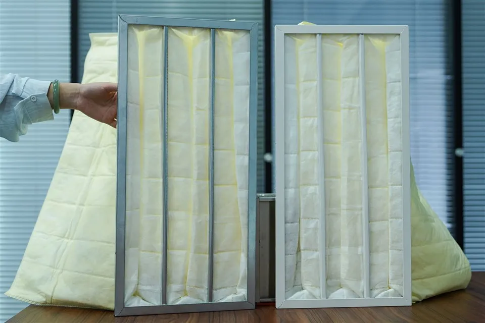 قاب آلومینیوم F7 F8 F9 فیلتر هوای جیب