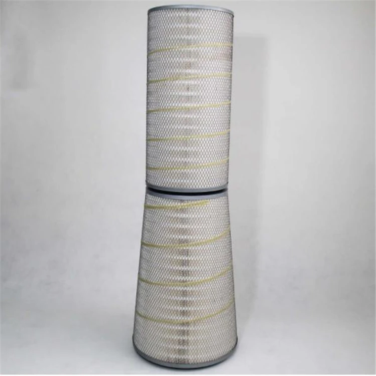 کارتریج فیلتر ورودی هوای توربین گازی کارتریج فیلتر بیضی Dust P191280 P191281 برای دونالدسون