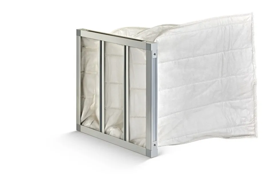 فیلتر نوع کیسه HDC5/6 Clean Room تهویه مرکزی و سیستم تهویه مطبوع فیلتر با راندمان متوسط