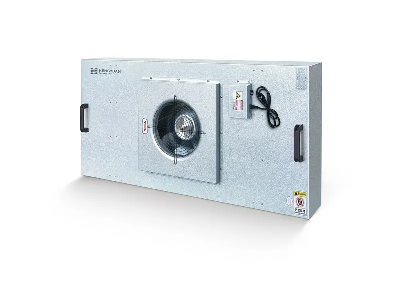 دستگاه تصفیه هوا با فیلتر فن FFU (واحد فیلتر فن) در کارگاهی بدون گرد و غبار