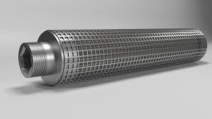 کارتریج فیلتر پلیسه دار از جنس استنلس استیل متخلخل